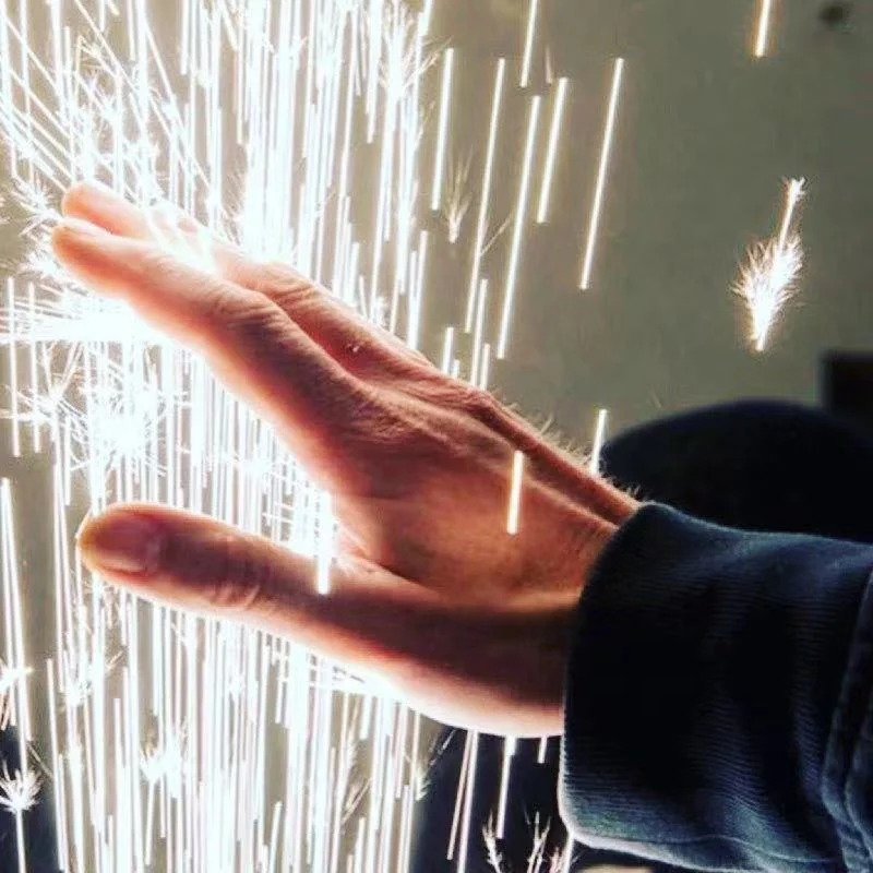 Mini Cold Spark Machine Magical Special Effects 750W Sparkler Firework Fountain DMX 512 Wedding