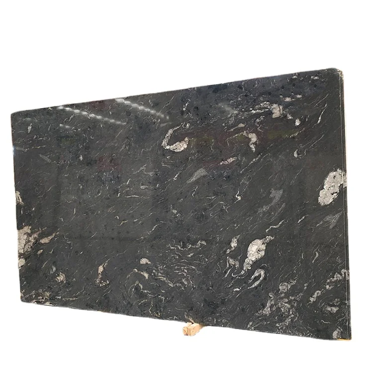 Black - Worktops Flooring Tiles & Wal Cosmic Slabs Brazil Polished Black Slabs Granite