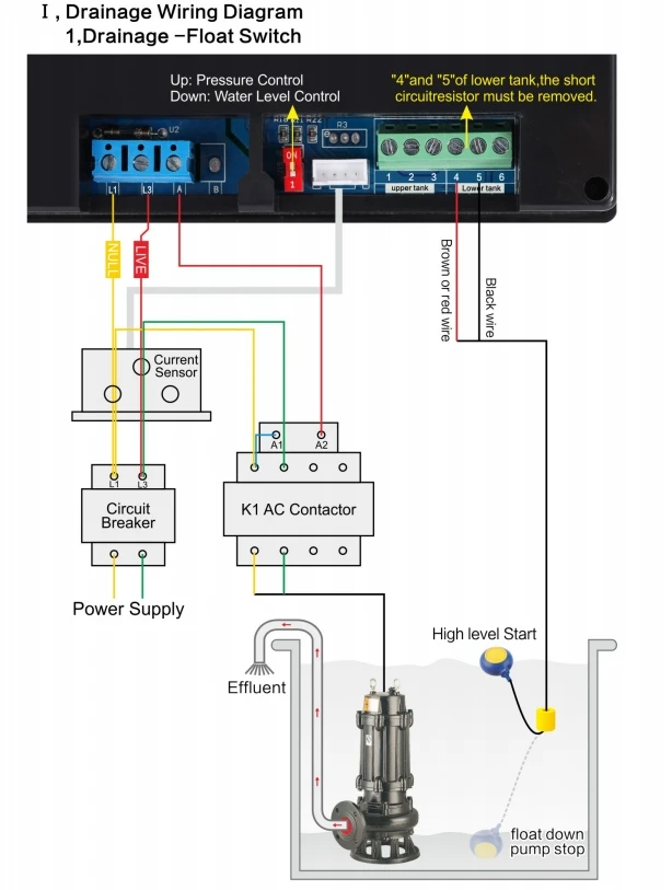 LXBKZ JNN D3F-4000D Chinese Supplied Electric Pump Control Panel