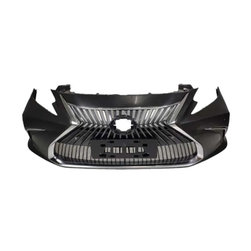 product saivis modified ls front bumper with large surround middle grille kit for lexus es 15 17-36