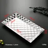 45*25*3 CM Rectangular silver