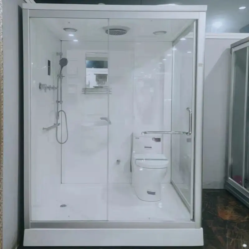 Prefab Bathroom Prefab Square Round Completed Shower Room Cabin Toilet ...