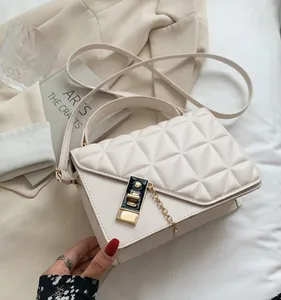 MU Wholesale Fashion Female Literary Single Shoulder CrossBody Bag Metal Decoration Trend Handbags Women