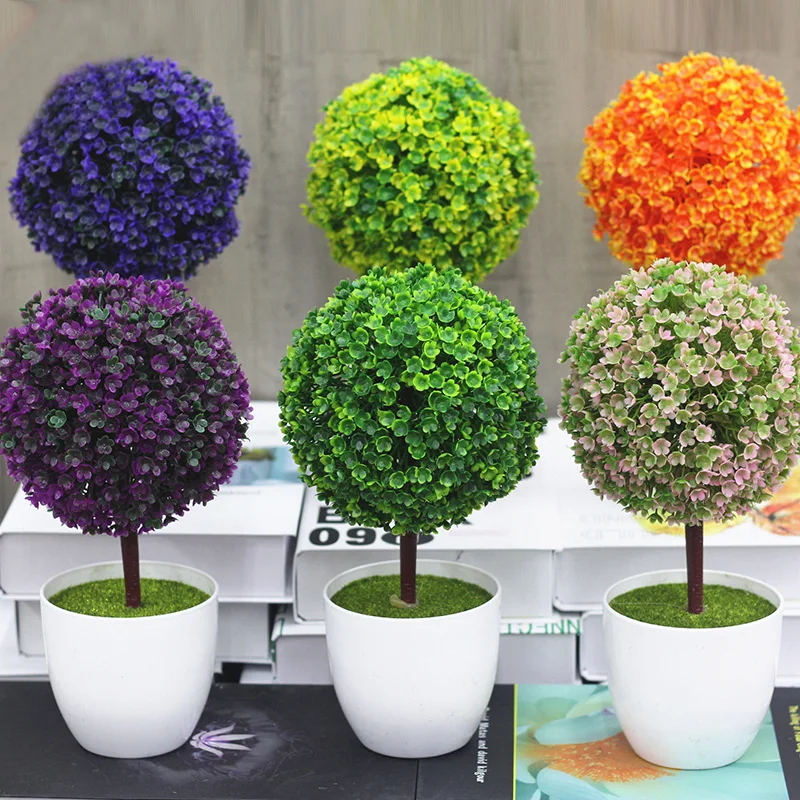 Planta Artificial De Bola De Regaliz Con Maceta,Fabricante De Venta De  Buena Calidad,Para Regalo - Buy Planta Artificial Con Hierba,Planta  Artificial,Flores Artificiales Para Regalo Product on Alibaba.com