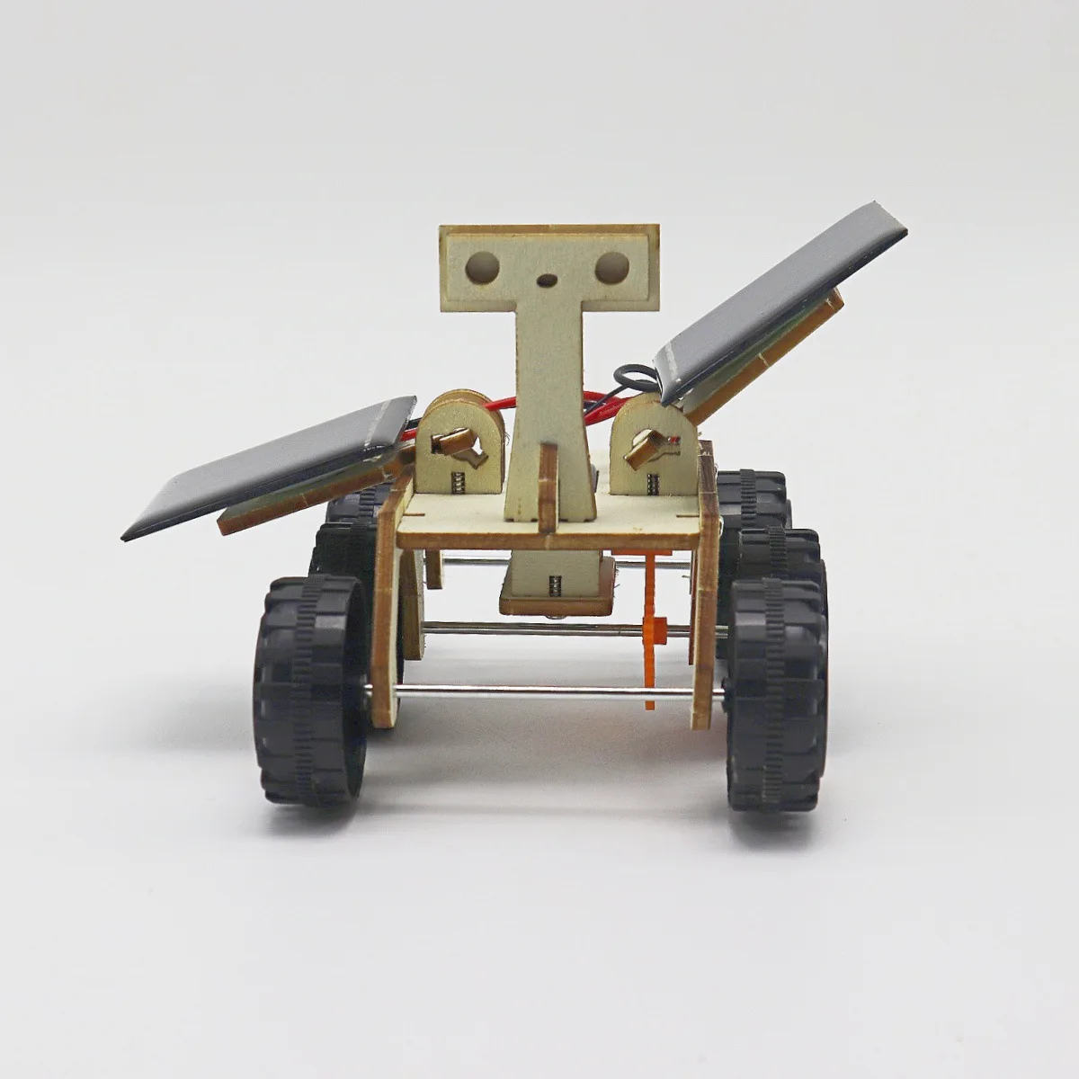 Children's science and technology DIY handmade small lunar exploration car solar toy car physical model scientific experiment