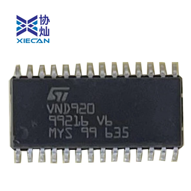 VND920TR-E SOIC-28 Power switch IC- distribution car headlights control chip electronic component load driver