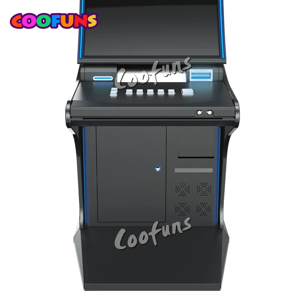 Hot Selling Metal Materials 43 Inch Curved LED Touch Monitor Skill Game Board Arcade Machine with Nudge Games