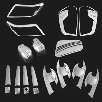 JIAHUI ABS Full Set Chrome Kits for Nissan Navara NP300 Pickup 2021-2023 Car Accessories