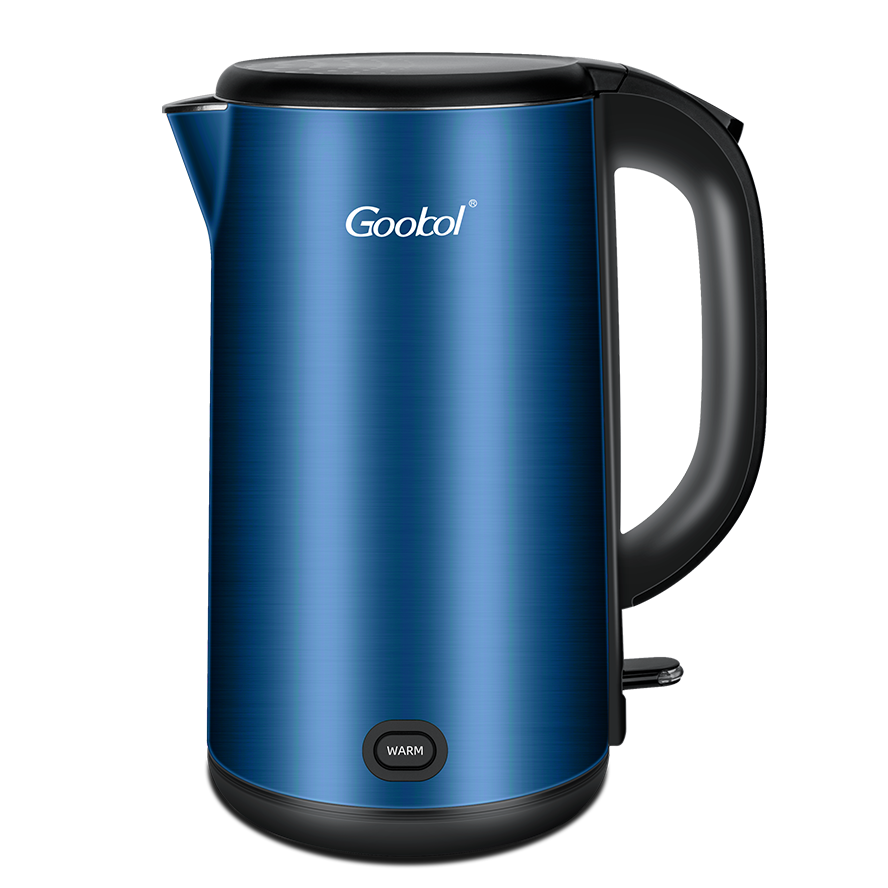 Customized Jug Hotel Corded Auto Shut Off Double Wall Tea Kettles High Quality Automatic Keep