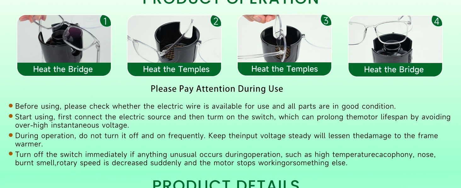 Optical Lab Equipment Lens Heater LY-6C Frame Warmer for Optical Store