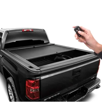 4X4 High Quality Pickup Truck Accessories Retractable Tonneau Cover Electrical for hilux dmax NP300 L200 F150 Tacoma Ram