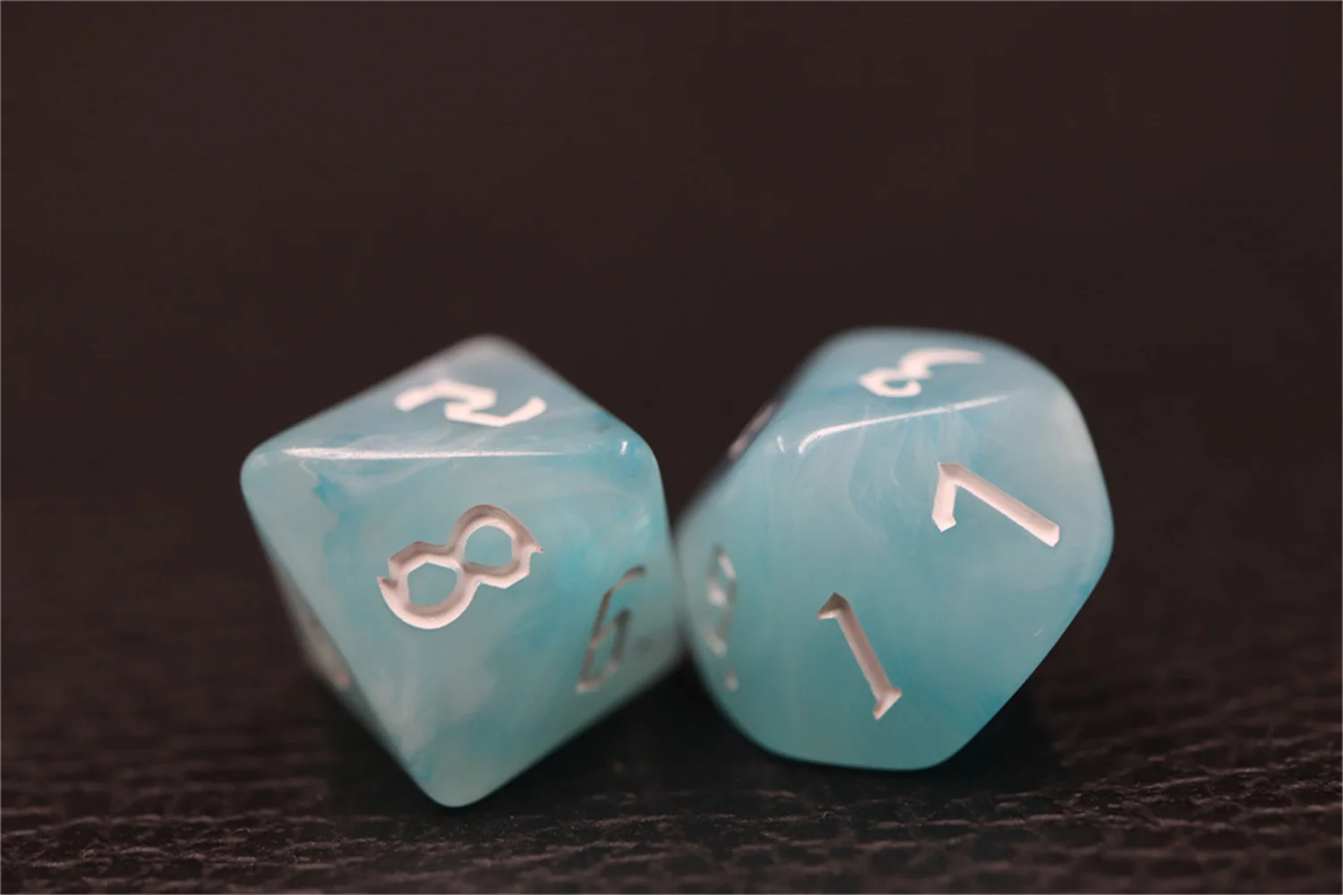 Custom Printed Acrylic D4 D6 D8 D10 D12 D20 DND Polyhedral RPG Engraved Dice-for Wholesales and DND Games supplier