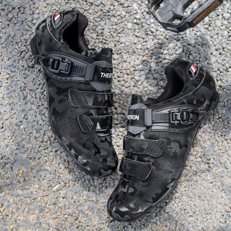 New Lightweight High-Strength Breathable Cycling Shoes MTB Road Bike Bicycle Shoes