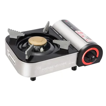 Durable Stainless Steel Camping Stove Outdoor Cooking Solution with Butane Fuel