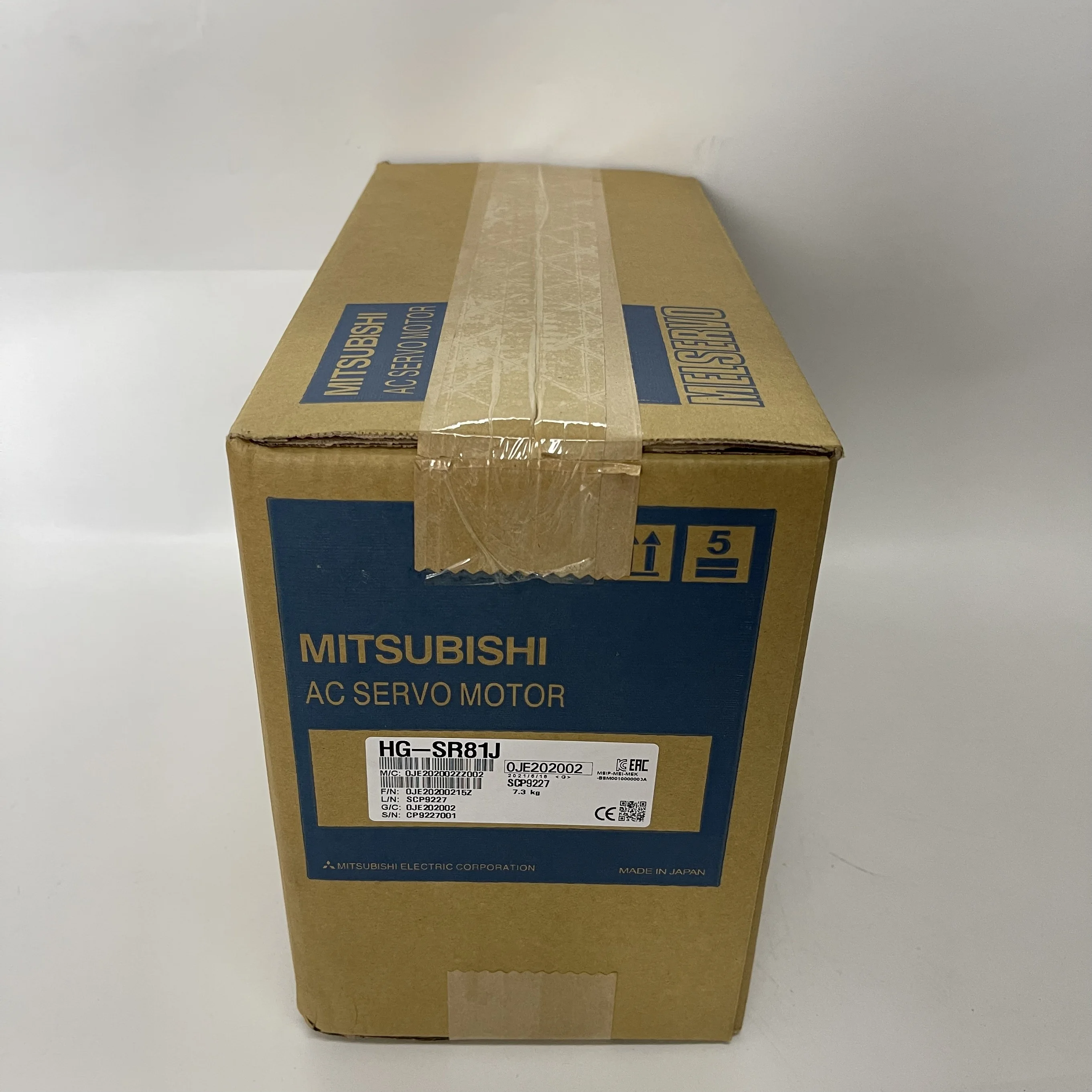 Mitsubishi AC Servo Motor HG-SR81J