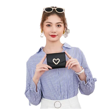 Wholesale Leather Short Wallet Small Purses Mini Wallet for Women Girls