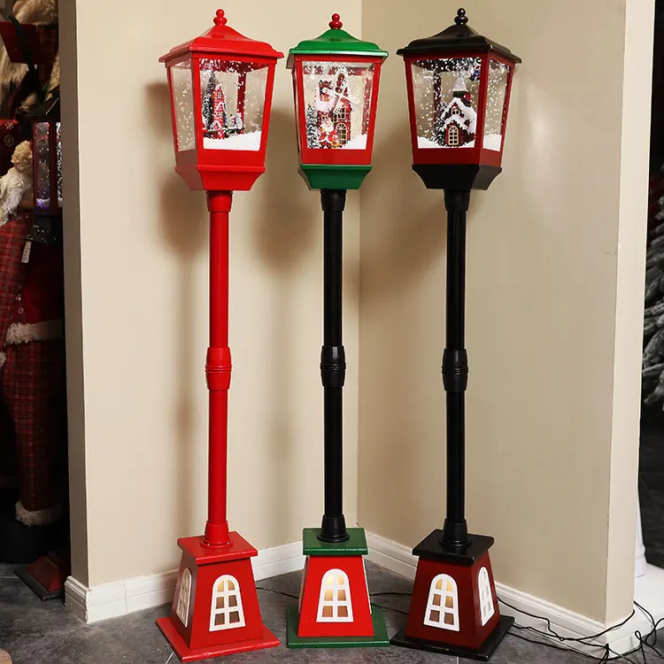 ファニークリスマススノーストリートライツ ホームデコレーション 185cm