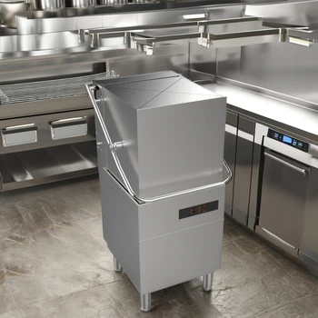 China stainless steel commercial kitchen dishwasher electric freestanding for hotel restaurant use