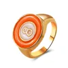 04KC Gold # Orange White G-308