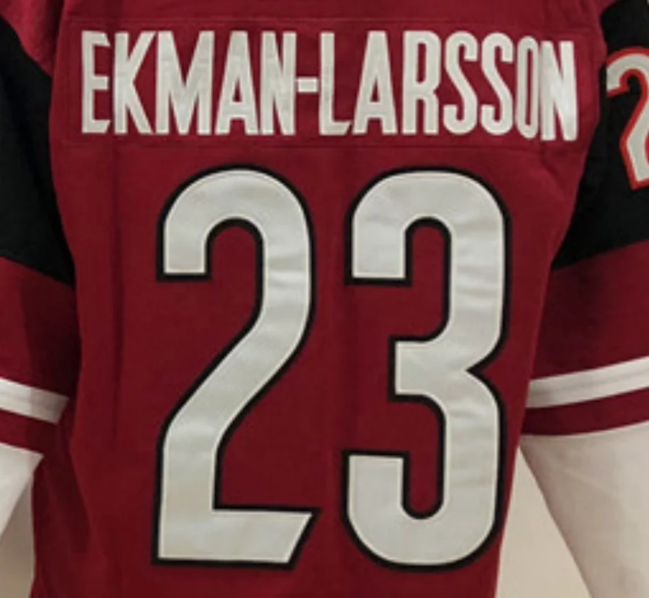 Best Quality Stitched Arizona Oliver Ekman Larsson National Hockey Jersey Buy Oliver Ekman Larsson Jersey Coyotes Oliver Ekman Larsson Hockey Jersey National Hockey League Jersey Product On Alibaba Com