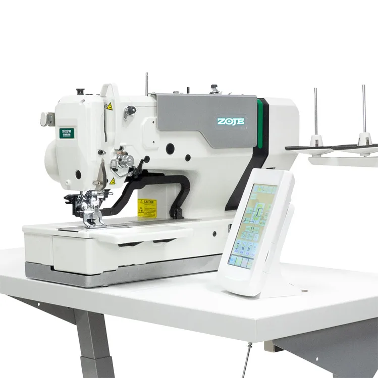 Machine à Boutonnière ZOJE ZJ781-BD Avec Fil - Machine à Coudre Pour Boutonnières En Lin