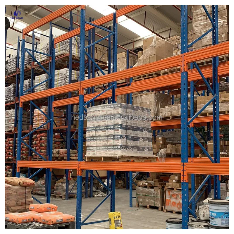 Heavy Duty Metal Storage Racks Industrial Pallet Racking