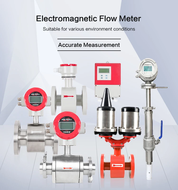 Holykell Low Cost 4800E Paddle Wheel Electromagnetic Flow Meter