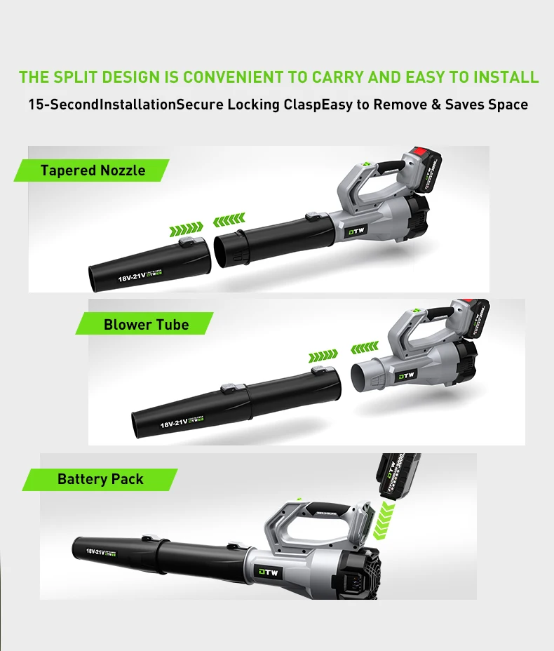 Leaf Blower, DTWA6-0008, Cordless - detail 14