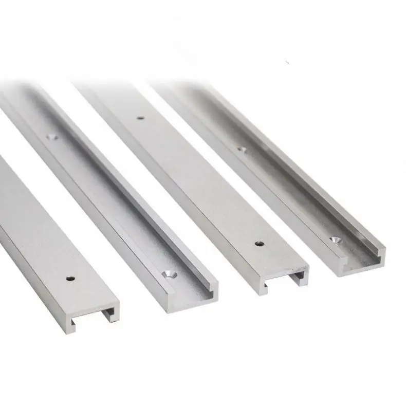 TEBAK W-04 100 CM Backer Modification Limit T Track Woodworking T-track Slot Miter Track Jig Backing Fixture Limiter