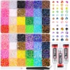 Jelly Multicolored 4+5mm 2 Large Pack + 3Pcs Glue