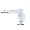 Inserto de 1/4" a 1/4" (6,35 mm)