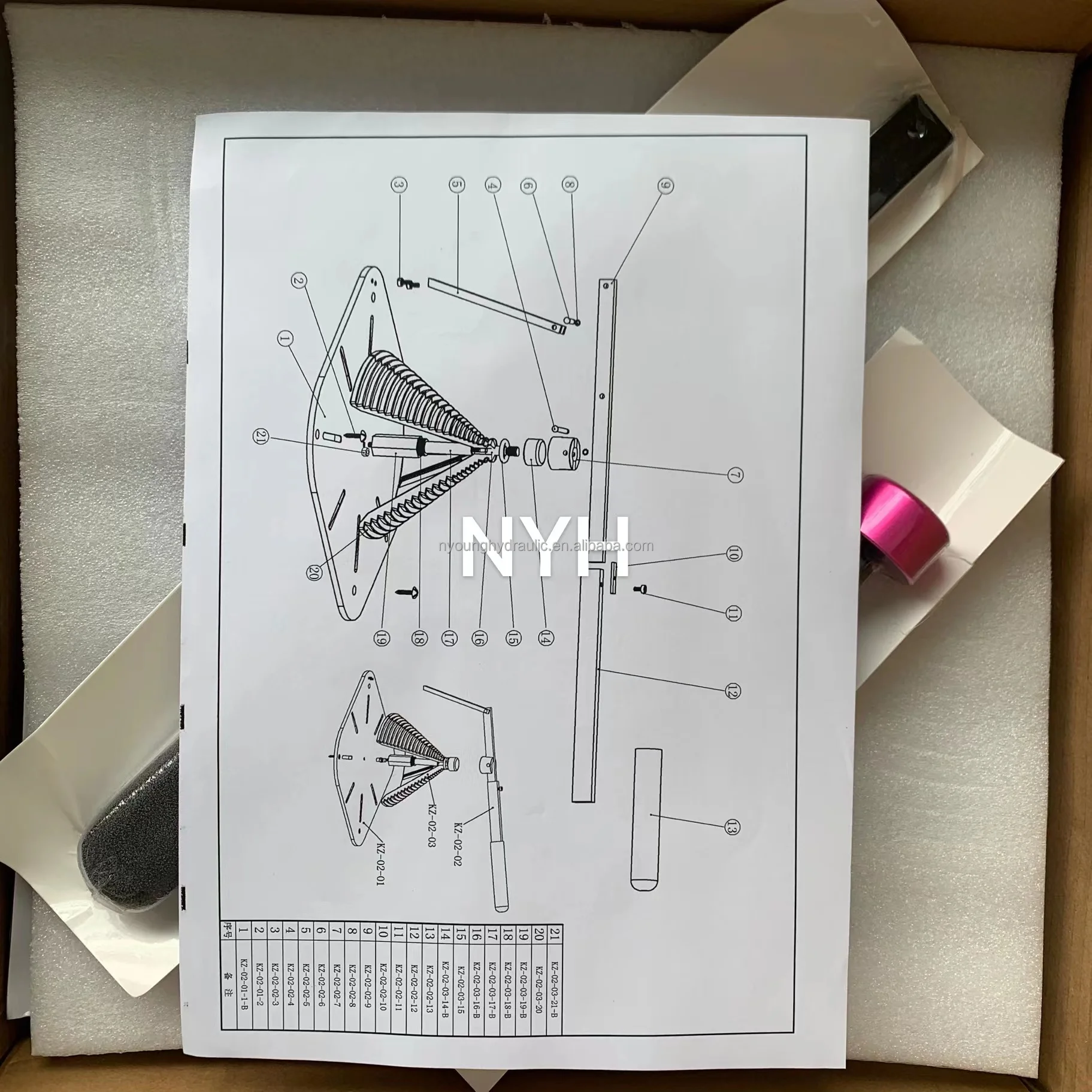 Hot Sale Hydraulic Cylinder Piston Rod Seal Tool Oil Seal Ptfe Expander