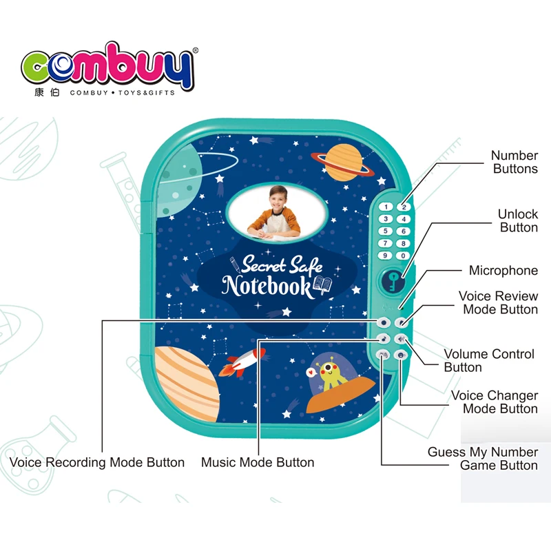 Education Secret Notebook Kids Learning Electronic Machine