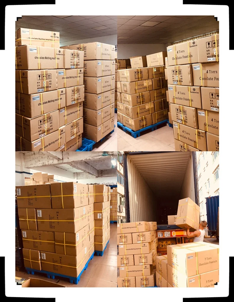 Шоколадный фонтан с водопадом