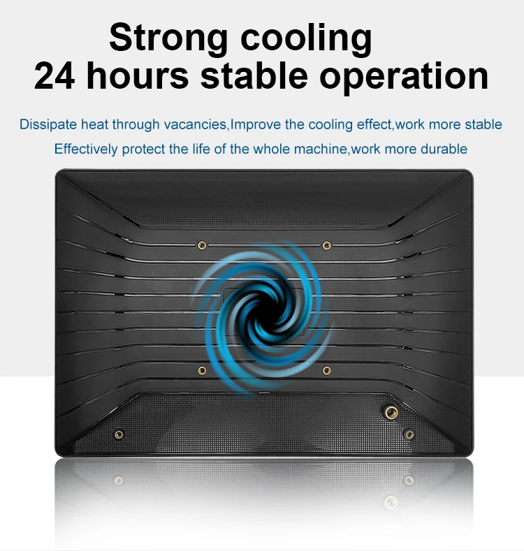 10.1 Inch IP65 Pure Flat Industrial Capacitive Android All-in-One PC with RK3288 CPU 2G RAM 16G EMCC AMD Processor