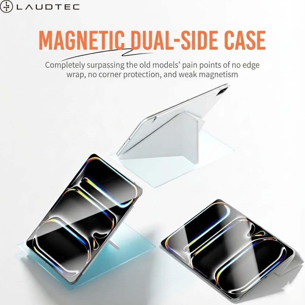 Y-fold Magnetic Double-sided Clip protection Ultra-thin for iPad 10 Trackpad Wholesale Available Supports OEM/ODM/own Brand