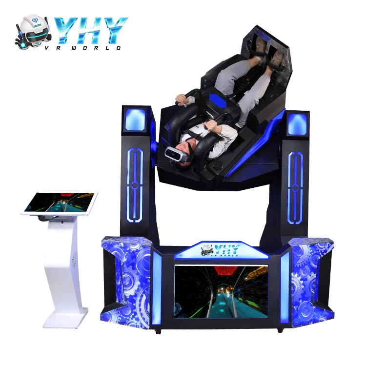 2024 Popular Virtual Reality Chair High Resolution 720 Rotation Game Machine Vr Roller Coaster Simulator Vr 720 Degree