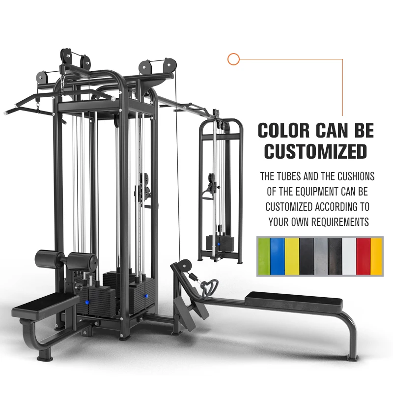 Multi Function Station Gym Equipment 5 Station Machine