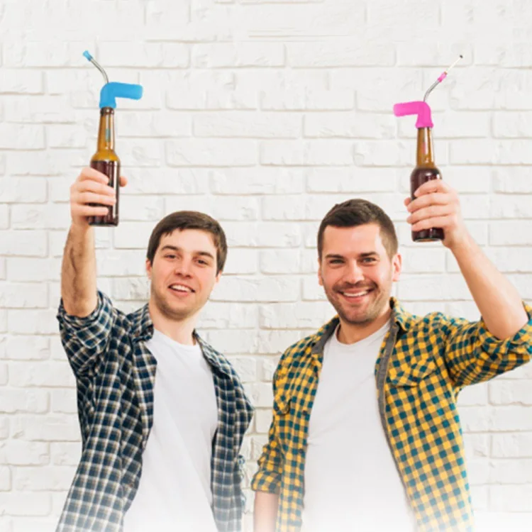 Factory Supply Reusable Party Club Bar Accessories Custom Printing Beer