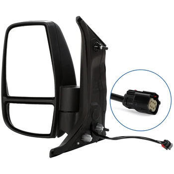 Car Assemblies Mirror Power Heated Driver Side Mirror for Ford Transit 2014-2022 Turn Signal Door Mirror