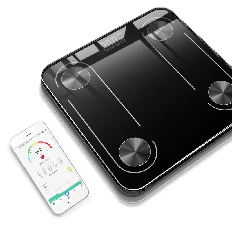 
 Электронные цифровые весы для определения жира в теле Smart Home с 13 данными  