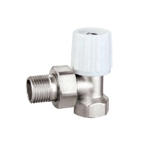 Brass Angled Manual Radiator Valves for Heating Radiators BJ21001-J