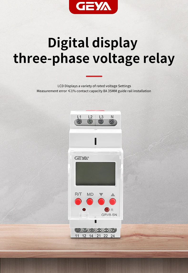 GEYA GRV8-SP SN 8A 70V-650V over Voltage under Voltage Protector