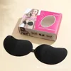 Black breathable A-cup bra, color box packaging