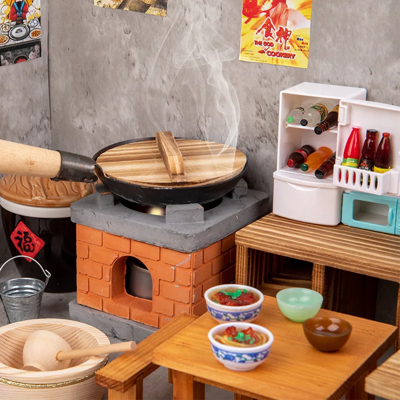 S155 китайский винтажный креативный детский кухонный набор популярный для ролевых игр из настоящего
