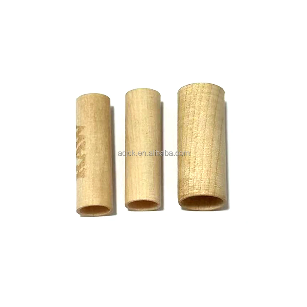 Custom Wooden Cigar Filters Tips Holder Mouthpiece Corn Husk Wood Cigar