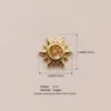 Gold plated Little sun-single accessory