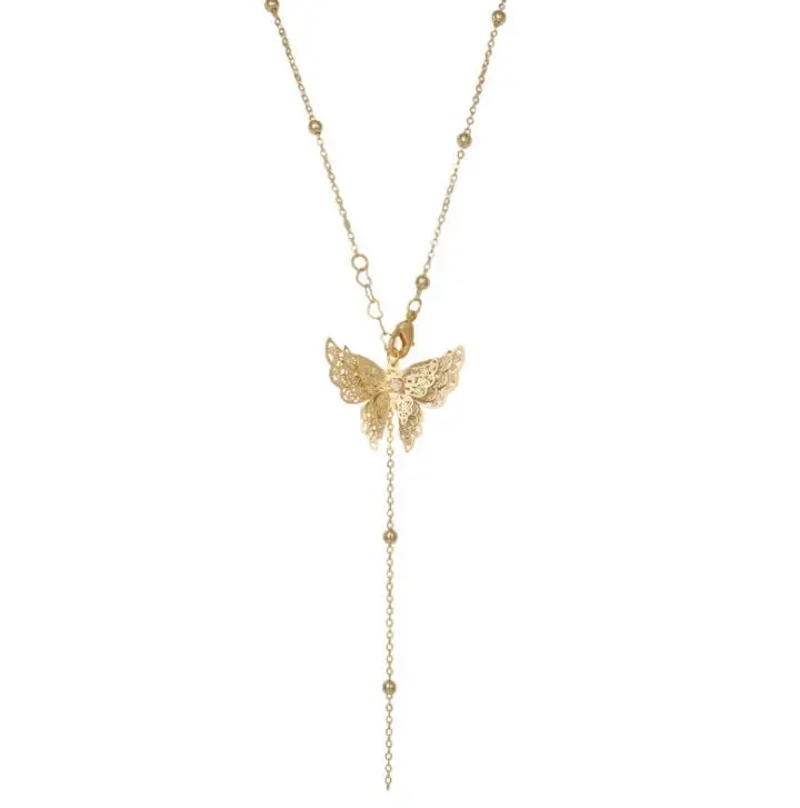 Real Gold Plating Exaggerated Pendant 