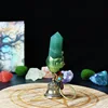 Hexagonal prism - Green Aventurine