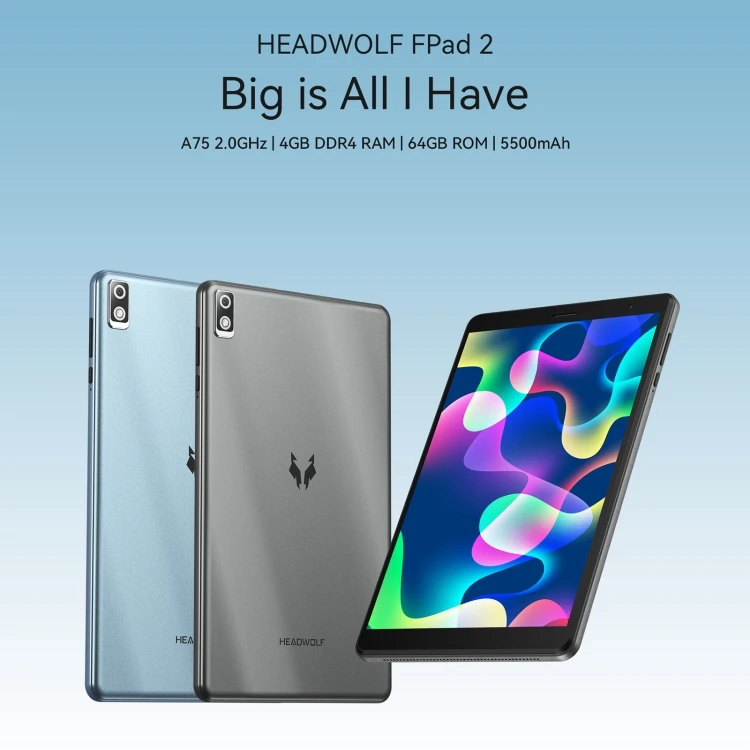 格安商品 HEADWOLF Fpad 2 4G LTE タブレット、8インチ 4GB+64GB